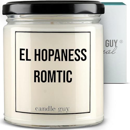 Bougie parfumée El Hopaness Romtic candle guy éveillez vos souvenirs