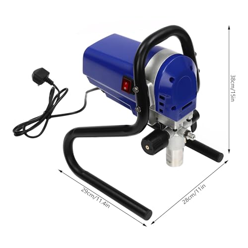 Commercial Airless Paint Sprayer Electric Interior Wall Air Spray Gun 2900Psi W/29.53Ft Hose - Image 2