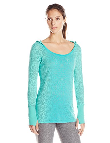 Calvin Klein Performance Women's Dip-Dyed Burnout Hoodie Top