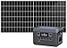 Produktbild revolt Solarmodul mit Powerbank: Powerstation & Solar-Generator mit 550-W-Solarpanel, 1.920 Wh, 2.400 W (Stromerzeuger mit Solarpanel, Power Banks for Solar Panel)