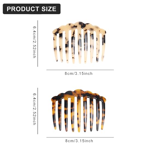 Besaleck Retro French Side Hair Combs thumb #4
