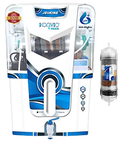 Image of Konvio Neer Jeeone RO + UV + UF + ALK + TDS Adjuster Water Purifier | Wall-mounted | (AAA Alkaline)
