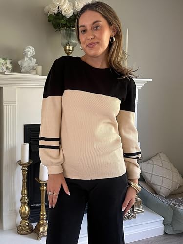 Zeagoo Women's Trendy Ribbed Knit Sweaters for Fall 2024