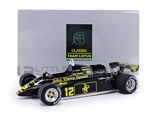 Lotus 91 F1 maquette d'exception Tecnomodel Mythos 1/18 prestige Monaco 1982