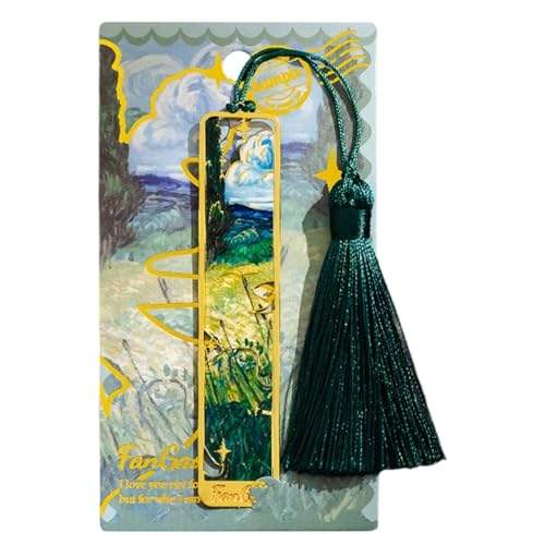 しおり 金属 ブックマーク エレガント感 華やか 中空トリム ブックページマーカー 誕生日プレゼント 女性 女の子 教師 友人 本 恋人に 読書 勉強 日用品雑貨 文房具 ギフト (グリーン)