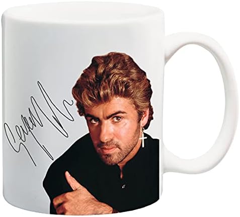 Partybitz George Michael 11oz Ceramic Mug