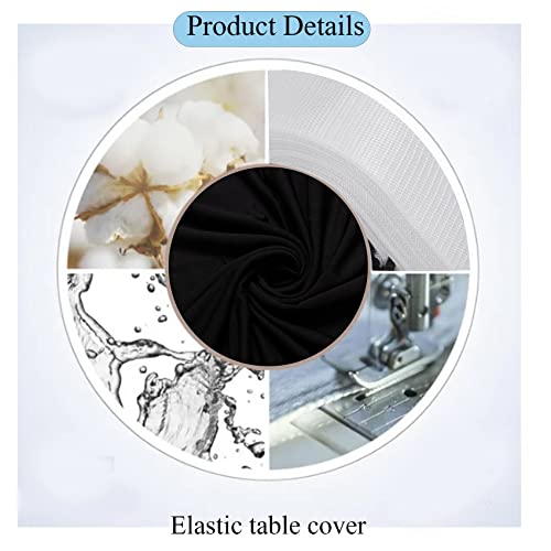 Couverture de lit de beauté noire stretch pour extension de cils - 4