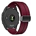 Silicone Magnetic Band Compatible for Garmin Forerunner 265/265s/ 255s/255/Venu 2 18mm 22mm Quick Release Sport Replacement Wristband Strap