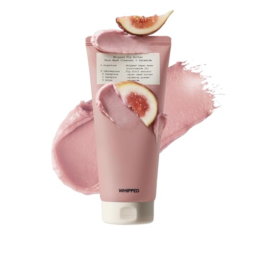 Whipped Semo Company Whipped Korean Skincare Face Wash, Doubles as a Face Mask, Mugwort Tea Tree, Deep Cleansing Vegan Facial Cleanser for Oily Skin and Pore Care with Niacinamide, Hyaluronic Acid, Ceramide