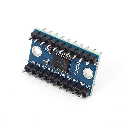 4 Pcs Txs0108E 8 Channel Level Shifter, Icstation Logic Level Converter 3.3V 5V Bi-Directional High Speed Shifter For Arduino Raspberry Pi Iic I2C Spi #TOP2