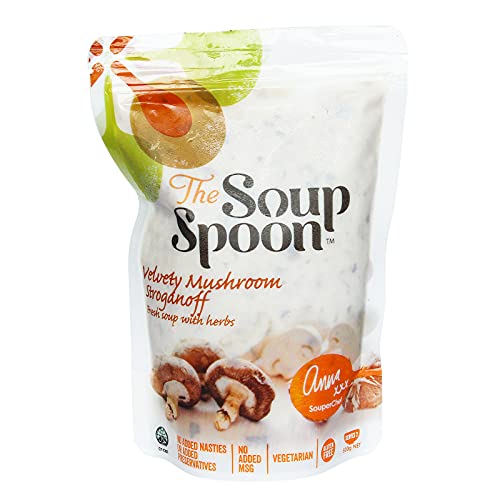 The Soup Spoon Velvety Mushroom Stroganoff Soup 500g - Chilled
