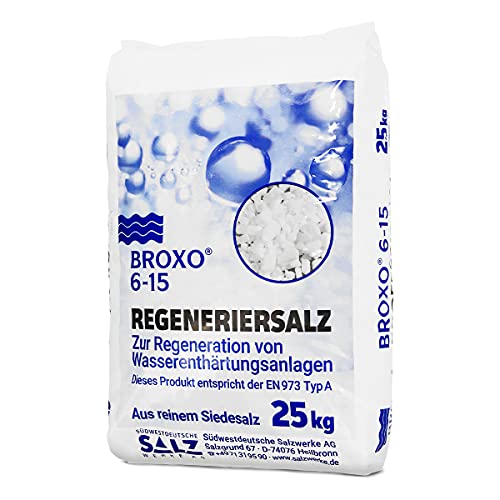 Broxo 6-15 Granulat 25kg Regeneriersalz/Poolsalz/Schwimmbadsalz/Wasserenthärteranlagen
