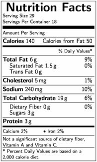 Cheez It Grooves Sharp White Cheddar Crispy Cracker, 3.25 Ounce -- 6 per case.