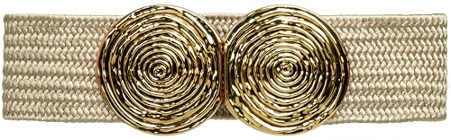 Caspar GU325 breiter elastischer Damen Stretch Taillengürtel mit...