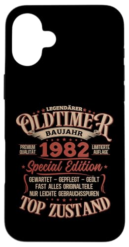 �I�[���h�^�C�}�[ ���B���e�[�W 1982 44�΂̒a�����M�t�g �ʔ��� �X�}�z�P�[�X iPhone 16 Plus �p