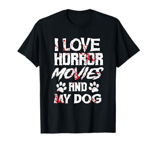 Horror Movies Scary Film Lovers Halloween Fans Thriller T-Shirt