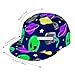 Fashionable Baseball Cap Alien UFO Spaceship Universe Art Dad Cap for Women Men Teens, Fitted Quick Dry Golf Cap Headwear