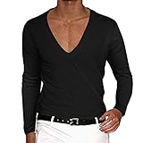 メンズ パーカー 春服 秋服 無地 長袖 フード付き レイヤード シンプル おしゃれ 大きいサイズ カットソートップス フード付き ゆったり カジュアル プルオーバー Grovlol Tシャツ メンズ カットソー ロンT 長袖 カジュアル 無地 ファッション 丸襟 快適 大きいサイズ tシャツ おもしろ トップス シャツ 涼しい 薄手 シンプル オシャレ 人気 春夏秋冬服（M/黒）