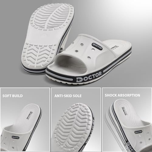 Image of Men EVA Slide Slippers | Lightweight Anti-Slip Casual Slides | Breathable Comfort Sandals for Indoor Outdoor Everyday Wear Walking Slippers