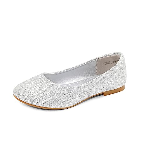 DREAM PAIRS Ballerines Fille Confortables à Enfiler, Chaussures Plates Enfant Semelle Souple...