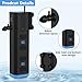 fishkeeper Aquarium Filter,265GPH Fish Tank Filter for Green Water and Algae Clean,16W Multi-Layer Filtration/Oxygenation/Circulation & Physical Sponge Submersible Pump Filter for Saltwater Freshwater