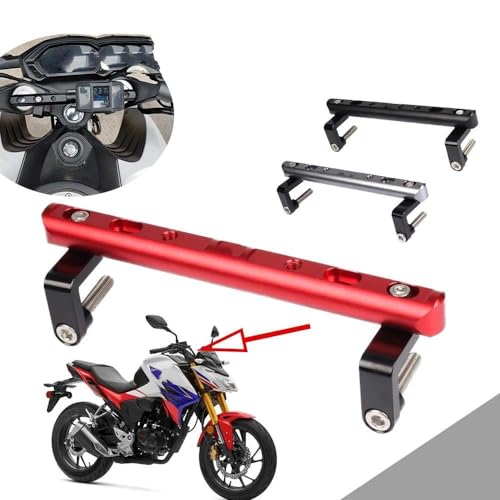 Barre d'équilibre CB190R anti-vibration avec plaque de navigation grise - 2