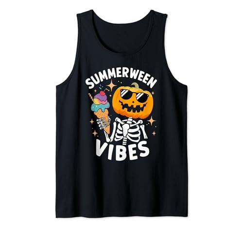 Summerween Vibes Spettrale Summer Pumpkin Summerween Canotta