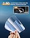 2024 2025 Mustang Dark Horse Screen Protector for 2024 2025 2026 Ford Mustang (EcoBoost Premium, GT Premium, Dark Horse Premium, Dark Horse) Single Screen Cover Saver S650 Mustang Accessory 2 Pack