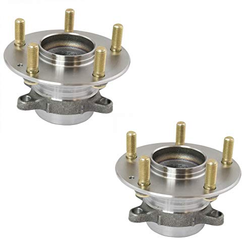 Image of TRQ Rear Wheel Bearing and Hub Assembly Set with ABS Sensor 2 Piece for 16-17 Honda Civic 18-21 Civic Touring LX EX-L Sport EX Sport Touring 2018 LX-P EX-T 18-20 SI 19-22 Insight