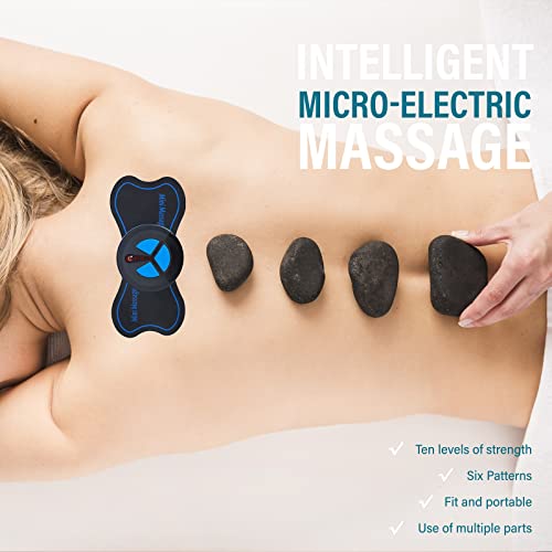 Zeyru Whole Body Massager Patch Neck Back Waist Arm Leg Pain, Neck Massager To Relieve Pain, Back Massager To Relieve Muscle Tension, Portable Mini Whole Body Massager-B1-11 #TOP3