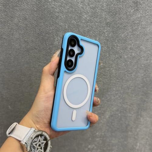Étui acrylique pour Samsung S24 Ultra bleu danke : finies les chutes de téléphone