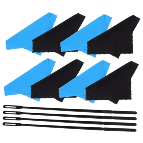 Abaodam Comprehensive Clarinet Cleaning Set Flute Cleaning Tools Absorbent Cloths for Musicians