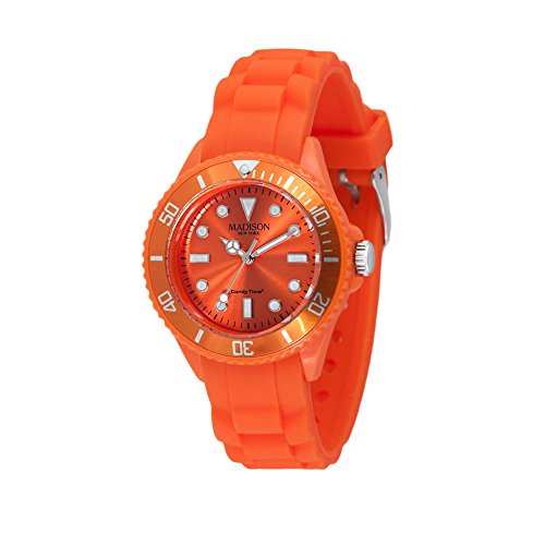 Montre femme Madison L4167-04 le verre en terrasse ou au bureau