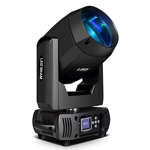 Shehds Moving Head Lights Led 150W Beam Effect 2.2° Beam Angle 14 Gobos 13 Colors Spotlights 8/18 Facet Prism Dmx512 Dj Stage Light Large Aperture Lens Strobe Light For Christmas Wedding Party Dance #TOP19