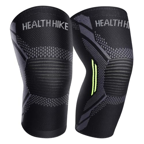 Knee Support for Men & Women | Compression Knee Support Sleeves, Knee Cap, Knee Brace for Knee Pain Relief, Gym, Running, Cycling, Squats, Sports & Workout