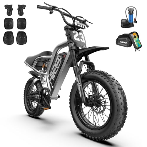 Electric Bike for Adults - 16 Inch Fat Tire Ebike...