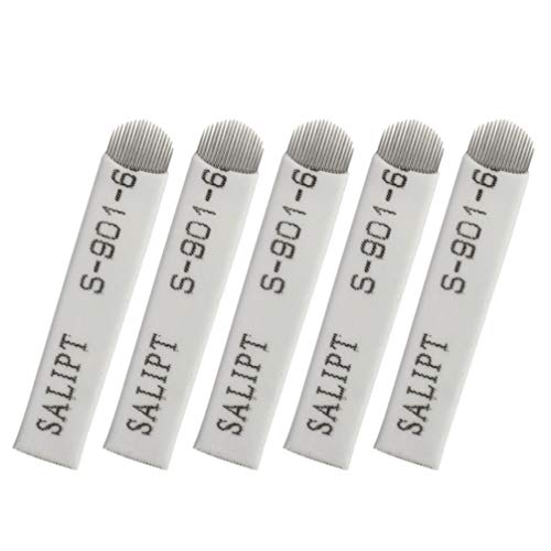 Healifty 50pcs microblading tatuaggio ago