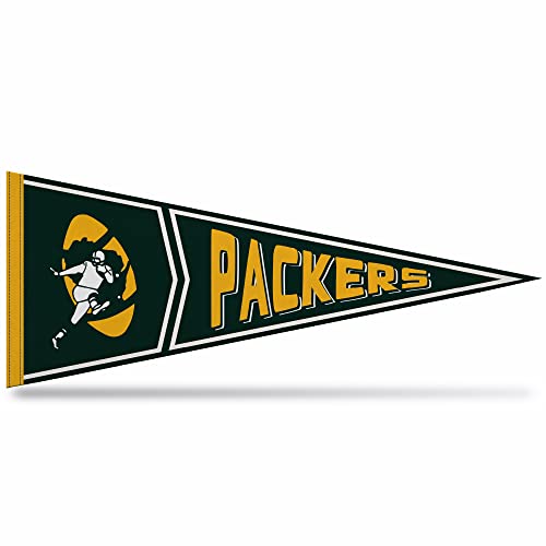 Image of Rico Industries NFL Retro - Alt 12 inch x 30 inch Felt Wall Decor Pennant - Great for Home /Bed Room /Man Cave Decor
