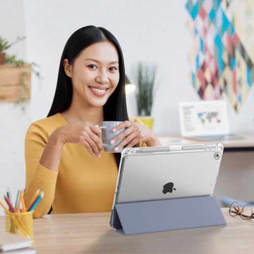 Coque iPad 9e génération transparente antichoc avec veille auto - 3
