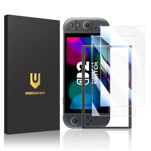 UNBREAKcable 2-Pack Screen Protector for Nintendo Switch 2 [7.9''], Double