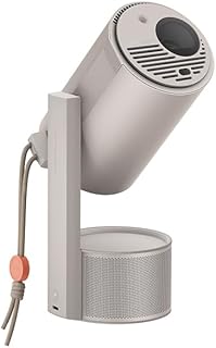 XGIMI MoGo 3 Pro 1080P Mini Projector, Google TV with Licensed Netflix, Build-in Adjustable Stand, Portable Projector Supports Power Banks, 450 ISO Lumens, ISA 2.0, 2x5W Harman Kardon, Wifi, Bluetooth