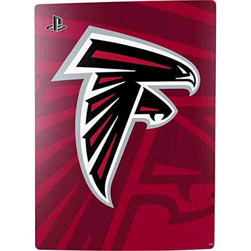 Skinit Decal Gaming Skin Compatible with PS5 Digital Edition Bundle - Officially Licensed NFL Atlanta Falcons Double Vision Design