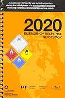 2020 Emergency Response Guidebook (ERG): Standard Size, Spiral Bound 1645510220 Book Cover