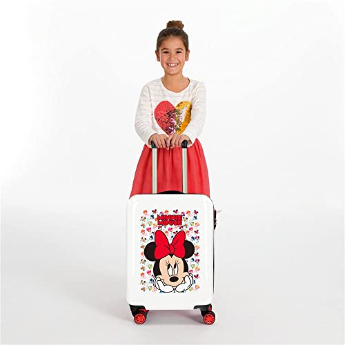 Disney Minnie Diva Cabin Suitcase Multicoloured, Multicoloured, 55 x 38 x 20 cm, Suitcase2
