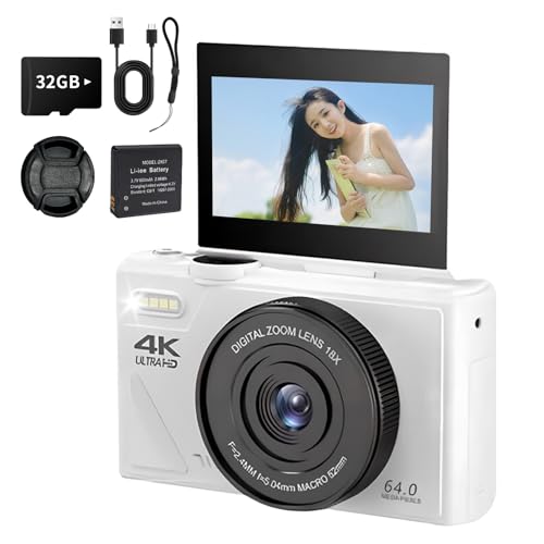 Amazon | 6400万画素・4K動画撮影 デジタルカメラ デジカメ WIFI