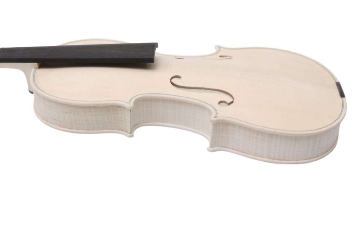 Violino 4/4 professionale fatto a mano in abete rosso acero fiamma, pezzo unico (acero fiamma)