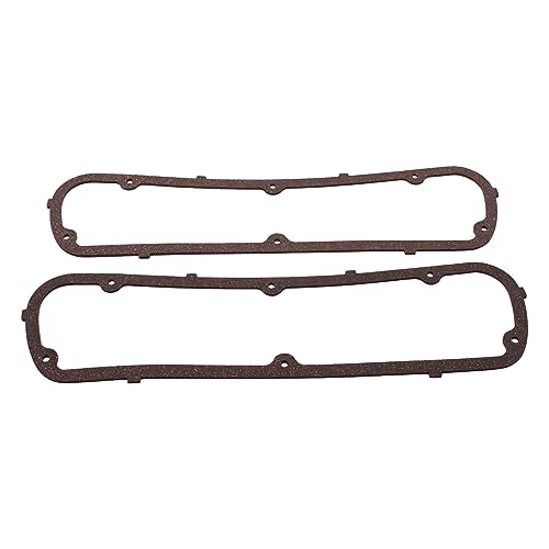 Image of 1 Pair Cork Valve Cover Gaskets Replacement for Ford Engines SB 260 289 302 347 351W SBF