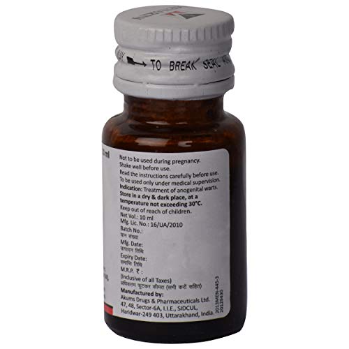 Podowart Paint - Bottle of 10 ml Solution - Image 3