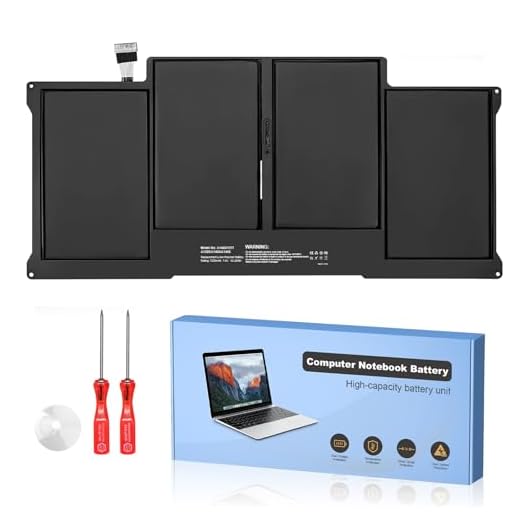 WAEUUKKPO A1466 Laptop Akku für MacBook Air 13 inch A1466 (Mid 2012,Mid 2013,Early 2014, Early 2015,2017) A1369(Late 2010,Mid 2011 Version) fits A1496 A1377