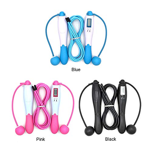 DECDEAL Corda de contagem eletrônica inteligente para pular corda sem fio pular corda sem fio presen